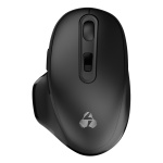 POWERTECH ασύρματο ποντίκι PT-1152, USB & USB-C δέκτη, 1600DPI, μαύρο