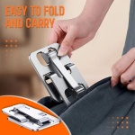 POWERTECH μεταλλική βάση smartphone/tablet PT-1159, 10", foldable, ασημί - Image 3