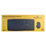 POWERTECH set ποντίκι & πληκτρολόγιο PT-1172, 2.4GHz & Bluetooth, μαύρο - Image 3