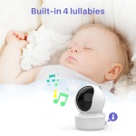 POWERTECH ενδοεπικοινωνία μωρού PT-1187, κάμερα & οθόνη 3.5", 480p, PTZ - Image 3