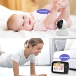 POWERTECH ενδοεπικοινωνία μωρού PT-1187, κάμερα & οθόνη 3.5", 480p, PTZ - Image 5