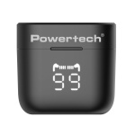 POWERTECH earphones με θήκη φόρτισης PT-1227, TWS, ENC, 30/480mAh, μαύρα - Image 4