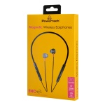 POWERTECH earphones PT-1228 με μαγνήτη, Bluetooth ENC 10mm 180mAh, μαύρα - Image 4