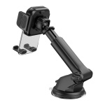 POWERTECH βάση smartphone αυτοκινήτου PT-1238, ταμπλό & αεραγωγών, μαύρη - Image 3