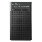 POWERTECH φορητό ραδιόφωνο PT-1245 με πτυσσόμενη κεραία, μαύρο - Image 2