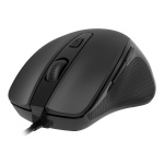 POWERTECH ενσύρματο ποντίκι PT-1252, οπτικό, 1600DPI, μαύρο - Image 2