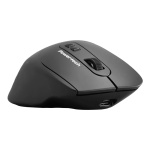 POWERTECH ασύρματο gaming ποντίκι PT-1253, 2.4GHz & Bluetooth, 2000DPI, 650mAh, RGB, μαύρο - Image 4