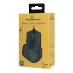 POWERTECH ενσύρματο gaming ποντίκι PT-1274, RGB φως, οπτικό, 12000DPI, μαύρο - Image 4