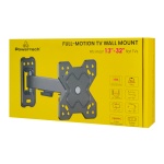 POWERTECH επιτοίχια βάση τηλεόρασης PT-1277, 13-32", έως 20kg, full motion - Image 3