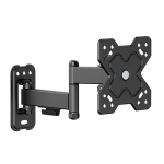 POWERTECH επιτοίχια βάση τηλεόρασης PT-1278, 13-32", έως 20kg, full motion
