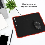 POWERTECH gaming mouse pad PT-1282, 30x25x0.3cm, μαύρο - Image 2