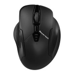 POWERTECH ασύρματο ποντίκι PT-1288, USB δέκτης, έως 1600DPI, 400mAh, μαύρο