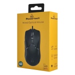 POWERTECH ενσύρματο ποντίκι PT-1289, οπτικό, έως 1600DPI, μαύρο - Image 3