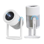 POWERTECH smart βιντεοπροβολέας PT-1305, 1080p, WiFi, Android, 170 ANSI lumens, λευκός - Image 5