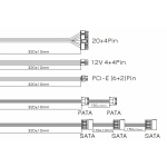 POWERTECH τροφοδοτικό PC PT-1310, 600W, ATX, 120mm Fan - Image 4