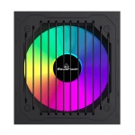 POWERTECH τροφοδοτικό PC PT-1311, 80PLUS Bronze, 700W, ATX, 120mm RGB Fan, Semi Modular - Image 2