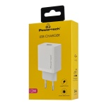 POWERTECH φορτιστής τοίχου PT-1320, USB, 12W, λευκός - Image 2