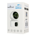 POWERTECH smart κάμερα PT-1338, 2MP, dual lens, WiFi, PTZ, SD - Image 4