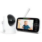 POWERTECH ενδοεπικοινωνία μωρού PT-1344 με κάμερα & οθόνη 4.3", 480p, PTZ