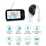 POWERTECH ενδοεπικοινωνία μωρού PT-1344 με κάμερα & οθόνη 4.3", 480p, PTZ - Image 5