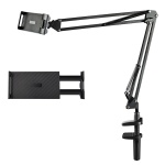 POWERTECH βάση γραφείου για smartphone/tablet PT-1353 έως 11", μαύρη - Image 4