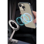 POWERTECH βάση smartphone αυτοκινήτου PT-1356 για ταμπλό, μαγνητική, μαύρη - Image 3