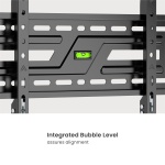 POWERTECH επιτοίχια βάση τηλεόρασης PT-1373, 32-75", έως 75kg, fixed - Image 3