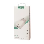 POWERTECH φορτιστής τοίχου PT-759, USB, 1A, λευκός - Image 2