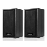 POWERTECH ηχεία Premium sound PT-845 από ξύλο, 2x 3W, 3.5mm, μαύρα