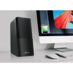 POWERTECH ηχεία Premium sound PT-847, 2x 3W, 3.5mm, μαύρα - Image 2