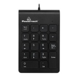 POWERTECH ενσύρματο αριθμητικό πληκτρολόγιο PT-938, USB, μαύρο - Image 2