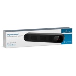 POWERTECH soundbar PT-986, 10W RMS, TWS, FM, 1200mAh, μαύρο - Image 3