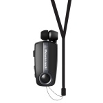POWERTECH earphone Klipp 2 PT-998 multipoint, Bluetooth 5.1, USB-C, γκρι - Image 3