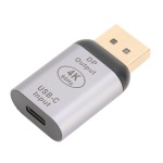 POWERTECH αντάπτορας USB-C σε DisplayPort PTH-096, 4K/60Hz, γκρι