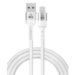 POWERTECH καλώδιο USB σε Lightning PTR-0126, 12W, copper, 1m, λευκό