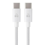 POWERTECH καλώδιο USB-C PTR-0183, 60W, 480Mbps, 1m, λευκό