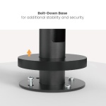 BRATECK επιτραπέζια βάση POS PTS-05, περιστρεφόμενη, universal - Image 4