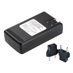 POWERTECH φορτιστής μπαταρίας κινητών QC64 με οθόνη, USB, μαύρος - Image 3