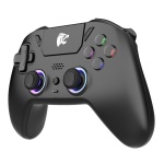 ROAR ασύρματο gamepad RR-0023, Switch/PS4/PC/iOS/Android, Bluetooth, μαύρο - Image 2