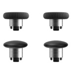 ROAR ασύρματο gamepad RR-0023, Switch/PS4/PC/iOS/Android, Bluetooth, μαύρο - Image 5