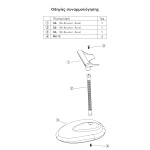 WINSON βάση για barcode scanner S6-B, εύκαμπτη, μαύρη - Image 4