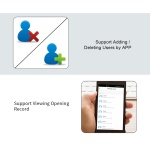 SECUKEY αυτόνομο πληκτρολόγιο πρόσβασης SCK-H1-BT, αδιάβροχο, Bluetooth - Image 3