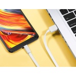USAMS Καλώδιο USB σε USB-C US-SJ200, 2A, 1.2m, λευκό - Image 2