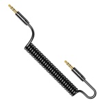 USAMS καλώδιο Jack 3.5mm SJ256, Hi-Fi stereo, 1.2m, μαύρο - Image 2