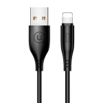 USAMS καλώδιο Lightning σε USB US-SJ266, 2A, 1m, μαύρο