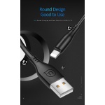 USAMS καλώδιο Lightning σε USB US-SJ266, 2A, 1m, μαύρο - Image 3