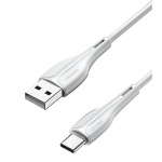 USAMS καλώδιο USB-C σε USB US-SJ372, 2A, 1m, λευκό