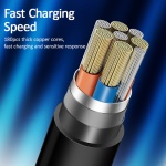 USAMS καλώδιο USB σε USB-C/Lightning/Micro USB US-SJ374, 10W, 1m, μαύρο - Image 3