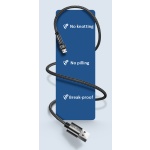 USAMS καλώδιο Micro USB σε USB SJ478, περιστρεφόμενο, 2A, 1m, πράσινο - Image 3