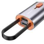 USAMS αντάπτορας USB-C σε USB-C/USB/Lightning SJ560, 60W PD, 0.3m, γκρι - Image 3